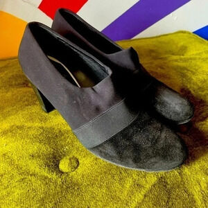 Thierry Rabotin Made in Italy Black Heels‎ Size 39.5 EUC